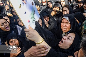 تشییع پیکر شهید حادثه تروریستی جاده خاش - تفتان