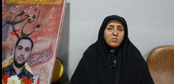 مادر شهید حیدری