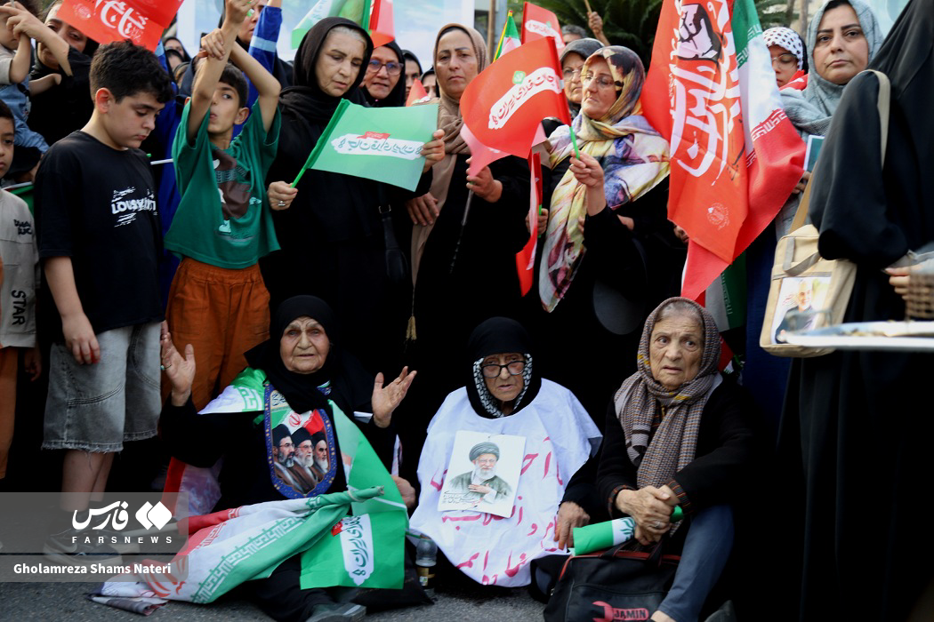 شیرزنان مازندرانی در رزمایش جان فدایان