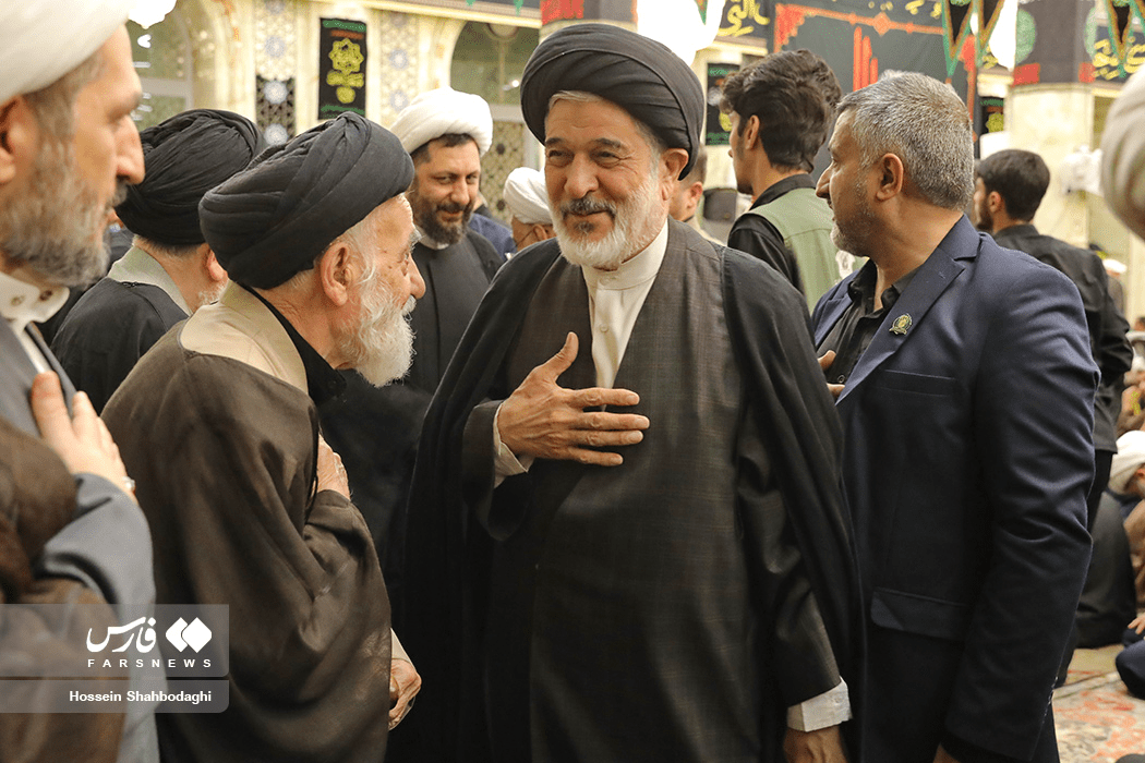مراسم چهلمین روز ترحیم آیت الله شبیری زنجانی(ره)