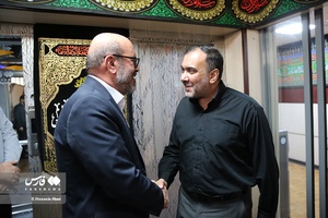 دیدار سردار حسین دهقان دبیر اجرایی شورای توسعه سواحل مکران و پیام تیرانداز مدیرعامل خبرگزاری فارس