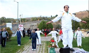 ورزش صبحگاهی همدان