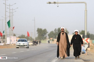 پس آنگه اربعین دیگر آور/ گزارش تصویری کاروان اربعین حسینی در مرز مهران