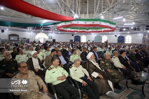 آیین تکریم و معارفه فرمانده انتظامی استان خوزستان 