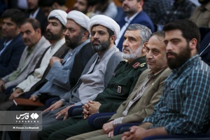 سردار امیرعلی حاجی‌زاده فرمانده نیروی هوافضای سپاه در دانشگاه علم و صنعت