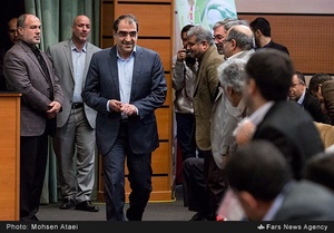 حضور سید حسن قاضی‌زاده هاشمی، وزیر بهداشت، درمان و آموزش پزشکی در بیست و یکمین جشنواره علوم پزشکی رازی 