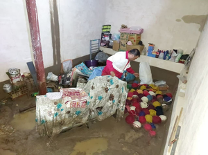 خسارت سیل به اماکن مسکونی