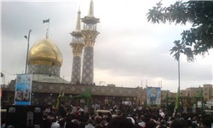 استقبال از کاروان شهیدان گمنام همدان