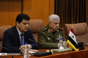 مراسم استقبال از«وزیر دفاع سوریه»