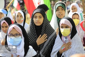حماسه حضور خراسان‌جنوبی‌ها در راهپیمایی 13 آبان