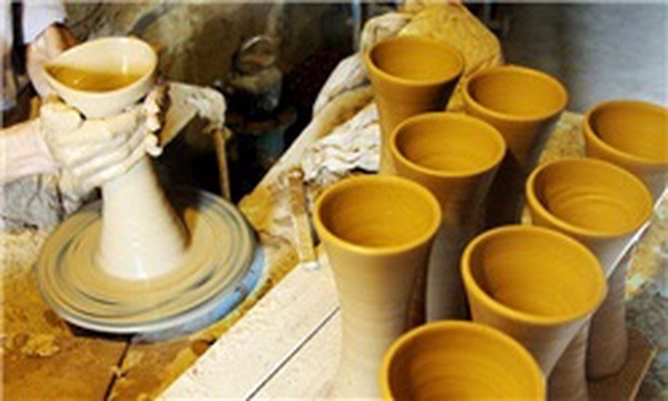 سفال - صنایع دستی - سفالگری - لالجین همدان