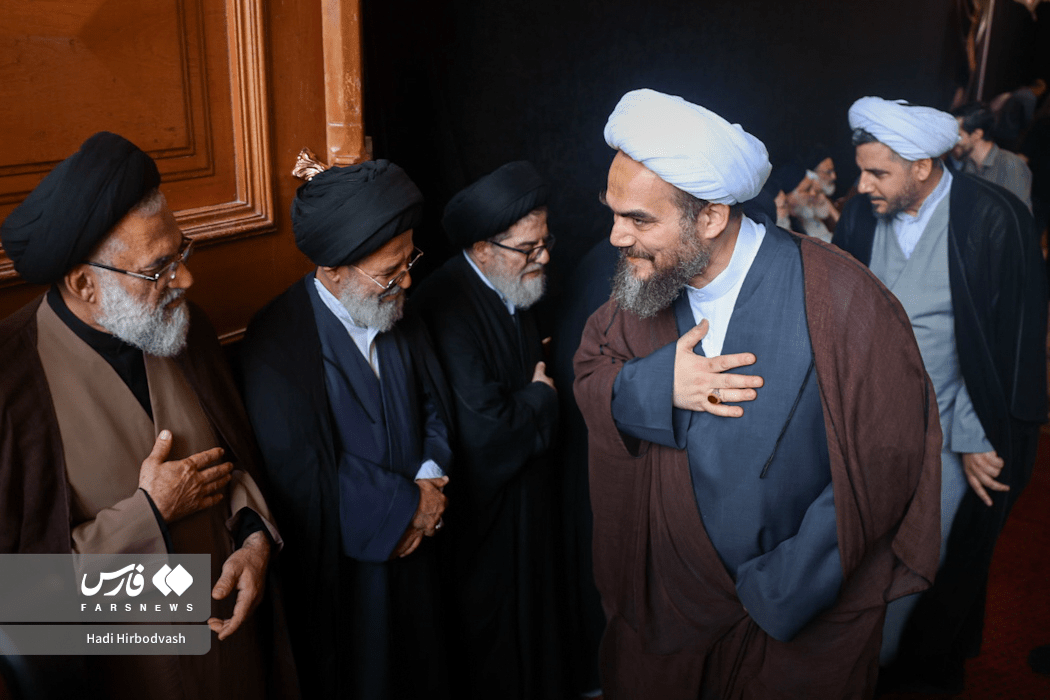 مراسم ختم آیت‌الله «شبیری زنجانی»