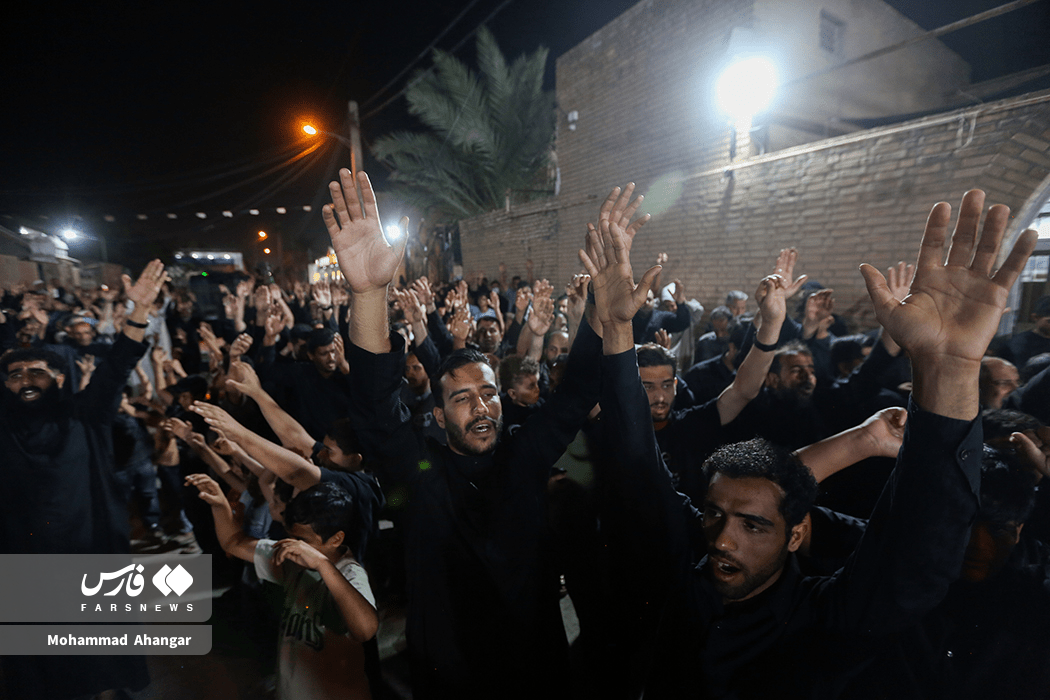 تشییع نمادین پیکر حضرت زهرا(س)- شهرستان کارون