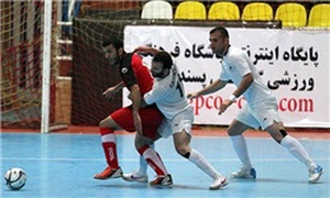 دیدار تیم های فوتسال گیتی پسند اصفهان و شهرداری تبریز