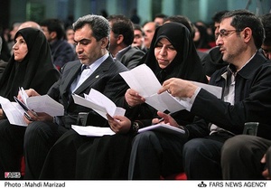 مراسم روز پرستار با حضور مرضیه وحید دستجردی وزیر بهداشت
