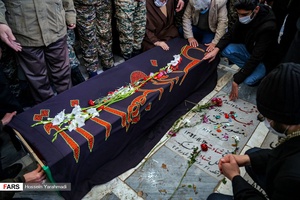  پیکر مطهر مادر در کنار یابود فرزند 16 ساله و مفقود الاثر برای دقایقی آرام گرفت
