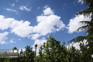 آسمان ابری تهران