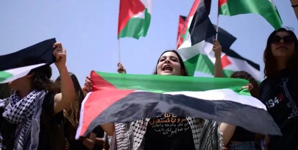 آمریکا فلسطین دانشجو