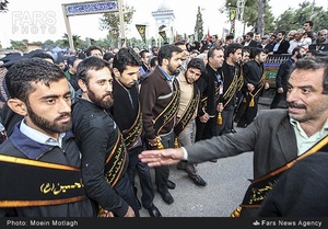 حضور پیرغلامان حسینی در شهرستان گرگان