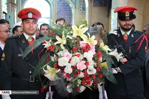 ادای احترام مدیران سمنان به آستان مقدس امام‌زاده یحیی (ع)