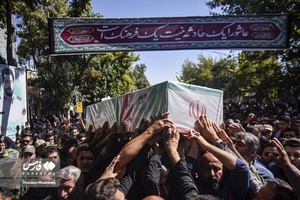 تشییع پیکر شهید حادثه تروریستی جاده خاش - تفتان