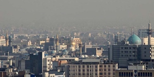 هوای ناسالم مشهد کیفیت هوای مشهد