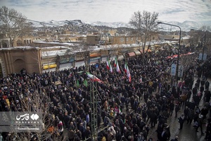 راهپیمایی ۲۲ بهمن ۱۴۰۱ در سنندج
