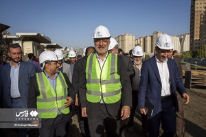 علیرضا زاکانی شهردار تهران در مراسم تفاهم نامه ساخت خط ۱۰ مترو تهران