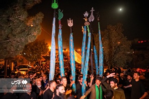  آیین عزاداری  روستای «درخش»