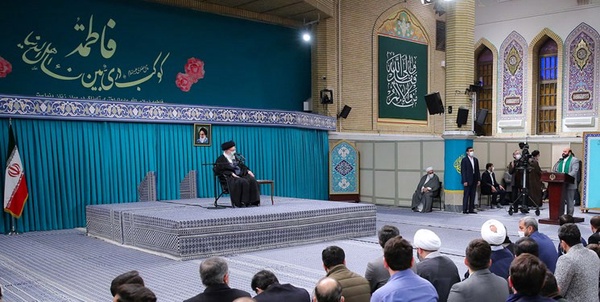 دیدار مداحان با رهبری