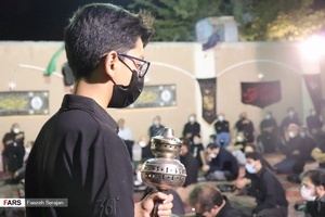 مراسم عزاداری حسینی در مجموعه فرهنگی ۱۵ خرداد