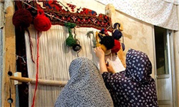 فرش بافی در شهرستان هریس