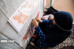 هنر قالی بافی شهرستان جهرم 