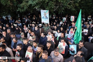 تشییع پیکر «حاج قاسم سلیمانی» در اهواز