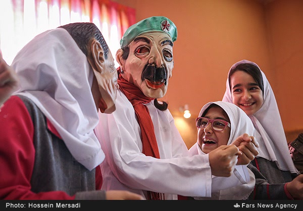 جشن هفته معلولان در مدرسه ناشنوایان نیمروز