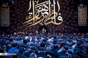 عزادارای ایام فاطمیه(س) در هیأت ریحانة الحسین