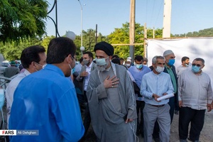 حجت الاسلام سید علی طاهری مسئول ستاد انتخاباتی دکتر رئیسی در گلستان