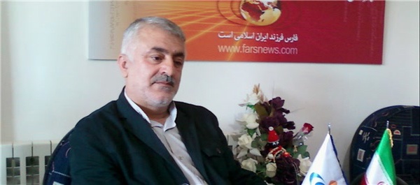 حمود باقری خطیبانی نایب رئیس شورای شهر رشت در دفتر خبرگزاری فارس گیلان