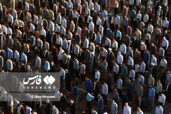 اقامه نماز عید قربان در قزوین 