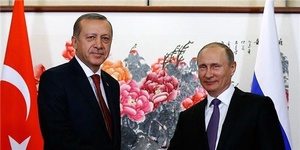 اردوغان پوتین رئیس‌جمهور ترکیه رئیس‌جمهور روسیه