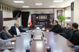 دیدار سردار حسین دهقان دبیر اجرایی شورای توسعه سواحل مکران با پیام  مدیران خبرگزاری فارس