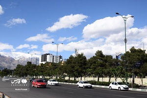 آسمان ابری تهران