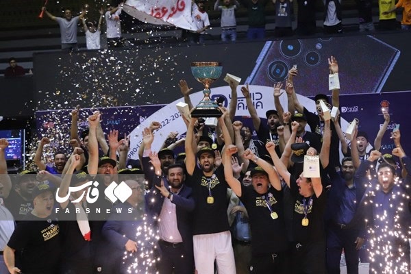 تصاویری از قهرمانی دوباره شهرداری گرگان در لیگ برتر بسکتبال