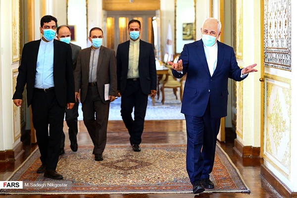 محمد جواد ظریف در دیدار وزرای امور خارجه ایران و نیکاراگوئه