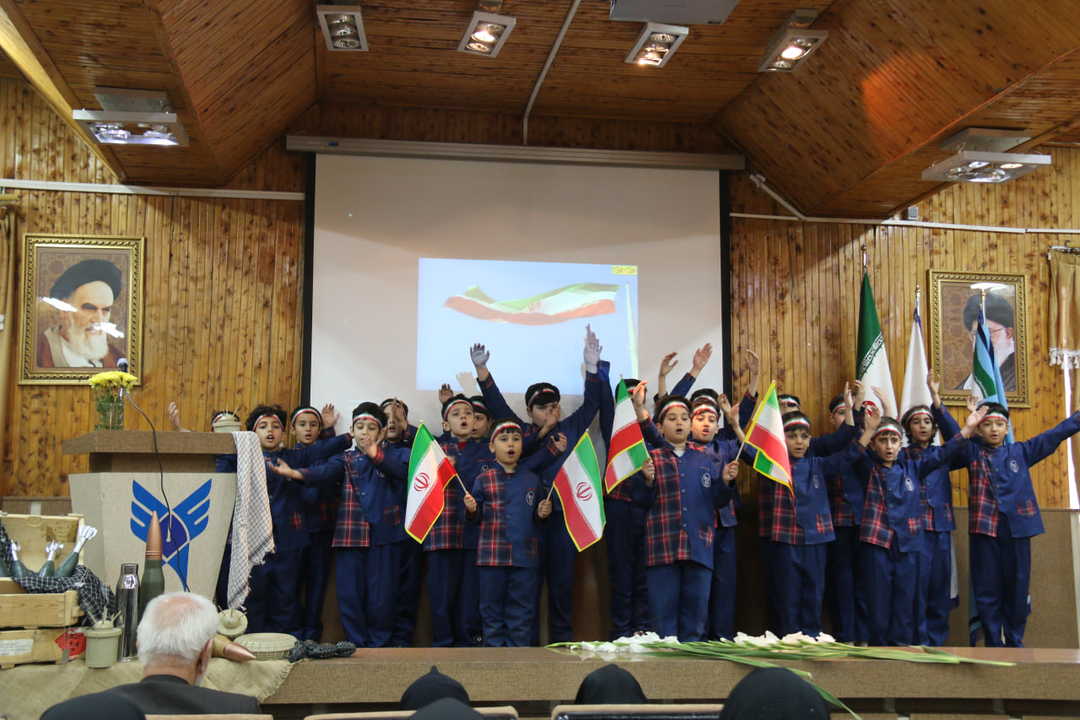 «اروند تا دنا»؛ روایت ایثار شهدا در قاب همدلی دانش‌آموزان هنرستان سما همدان