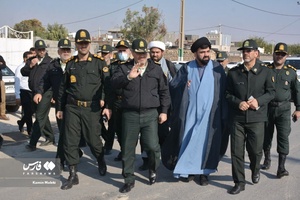تشییع باشکوه پیکر شهید مدافع امنیت «ایوب رومیانی»