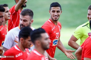 گزارش تصویری از اولین تمرین پرسپولیس در غیاب ملی‌پوشان
