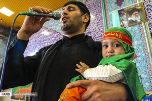 مراسم شیر خوارگان حسینی شهر هشجین