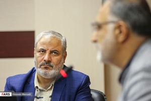 حضور عباس توانگر قائم مقام خبرگزاری فارس در نشست خبری «پای درس برجام»