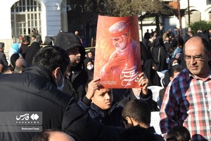عکس| اجتماع گیلانی‌ها به یاد حاج قاسم